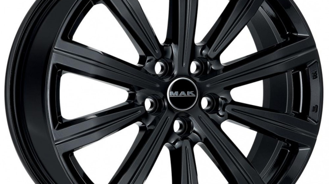 Janta aliaj MAK BIRMINGHAM GLOSS BLACK CB64.1 5/120 22X9.5 ET35