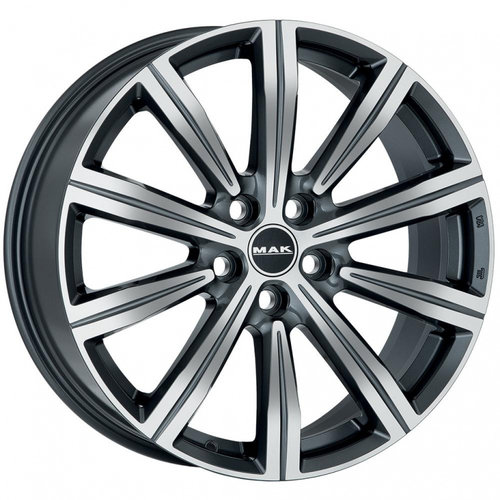 Janta aliaj MAK BIRMINGHAM GUN MET-MIRROR FACE CB72.6 5/120 20X8.5 ET43