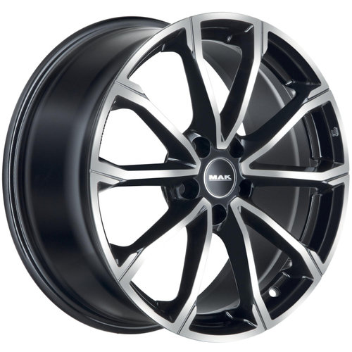 Janta aliaj MAK DAVINCI BLACK MIRROR CB66.1 5/114.3 16X6.5 ET40