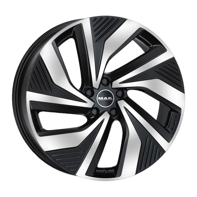 Janta aliaj MAK ELECTRA 8.5x21 5X112 ET40 BLACK MIRROR
