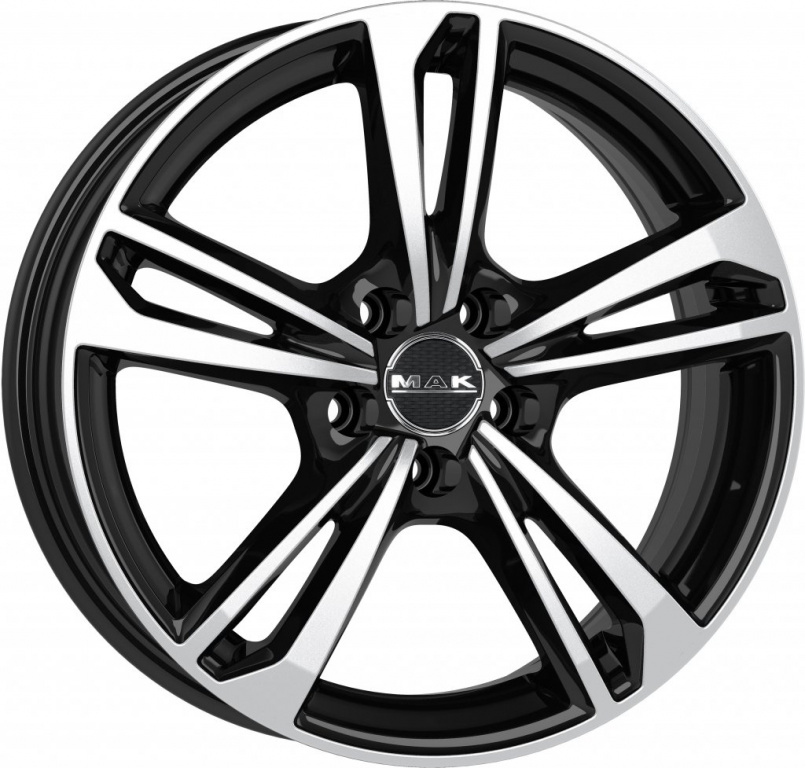 Janta aliaj MAK EMBLEMA BLACK MIRROR CB72 4/100 15X6 ET35