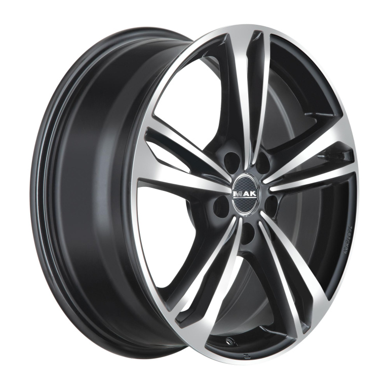Janta aliaj MAK EMBLEMA BLACK MIRROR CB76 5/112 16X6.5 ET45