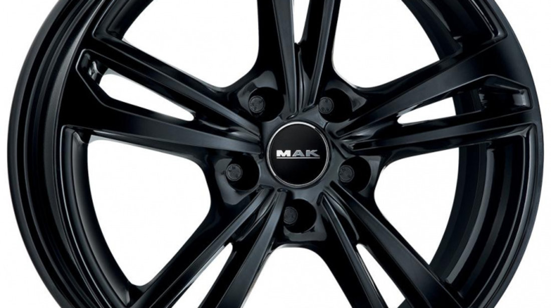 Janta aliaj MAK EMBLEMA GLOSS BLACK CB56.1 5/114.3 17X7 ET55