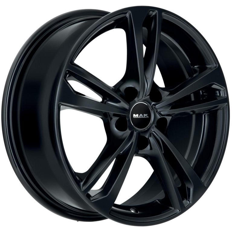Janta aliaj MAK EMBLEMA GLOSS BLACK CB76 5/112 18X8 ET42