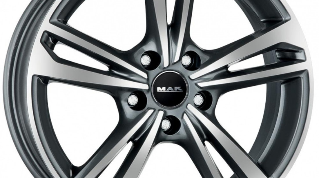 Janta aliaj MAK EMBLEMA GUN MET-MIRROR FACE CB58.1 5/098 15X6 ET37.5