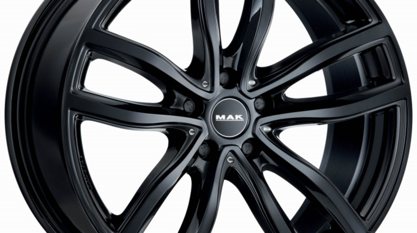 Janta aliaj MAK FAHR GLOSS BLACK CB66.6 5/112 17X7.5 ET52