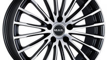 Janta aliaj MAK FATALE ICE BLACK CB56.1 5/100 17X7...