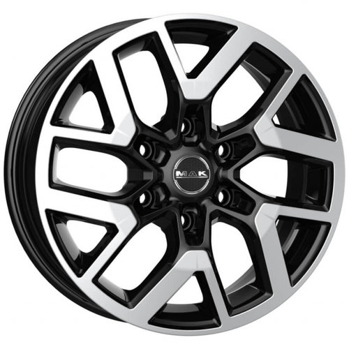 Janta aliaj MAK GRAVEL BLACK MIRROR CB106.1 6/139.7 16X6.5 ET20