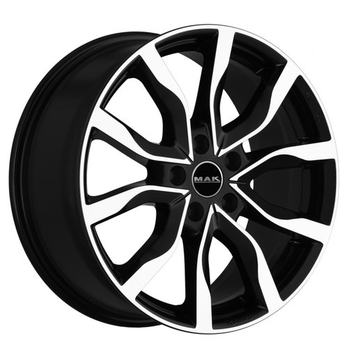 Janta aliaj MAK HIGHLANDS 9x21 5X108 ET38.5 BLACK MIRROR