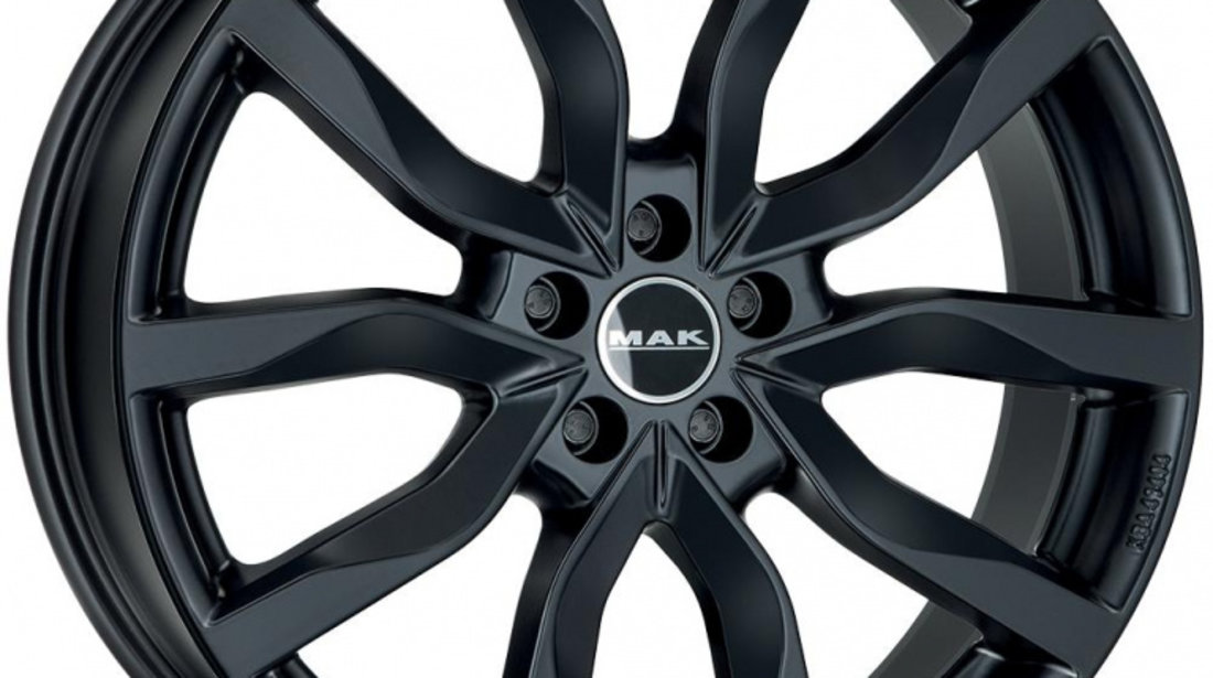 Janta aliaj MAK HIGHLANDS MATT BLACK CB72.6 5/120 19X8 ET38