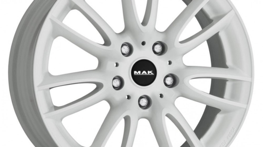 Janta aliaj MAK JACKIE W GLOSS WHITE CB72.6 5/120 17X7 ET50