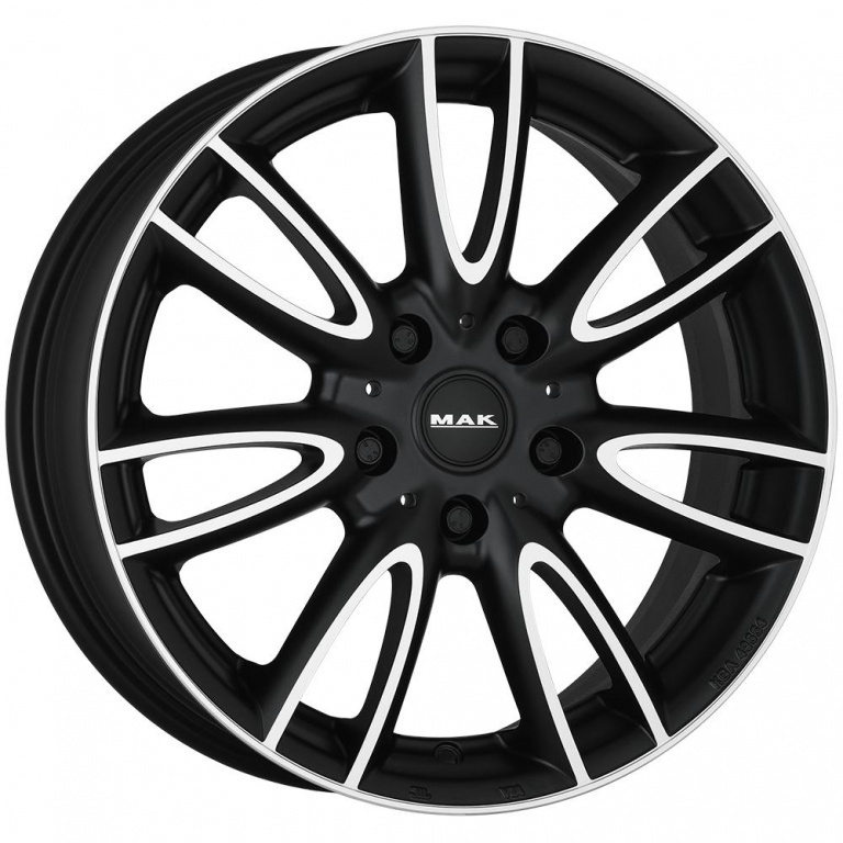 Janta aliaj MAK JACKIE W ICE BLACK CB72.6 5/120 17X7 ET50