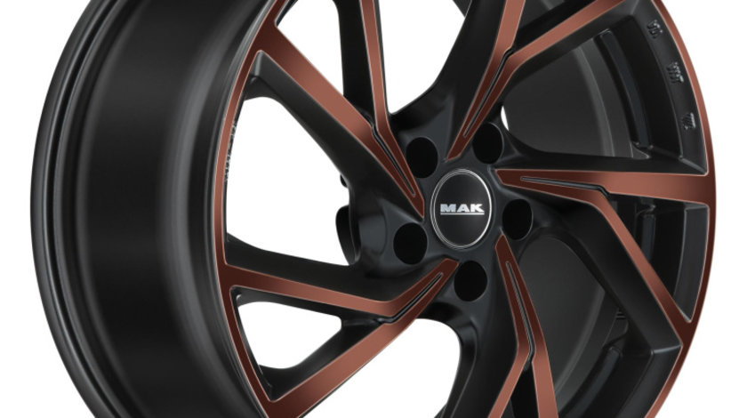 Janta aliaj MAK KASSEL BLACK &amp; BRONZE CB57.1 5/112 19X7.5 ET50