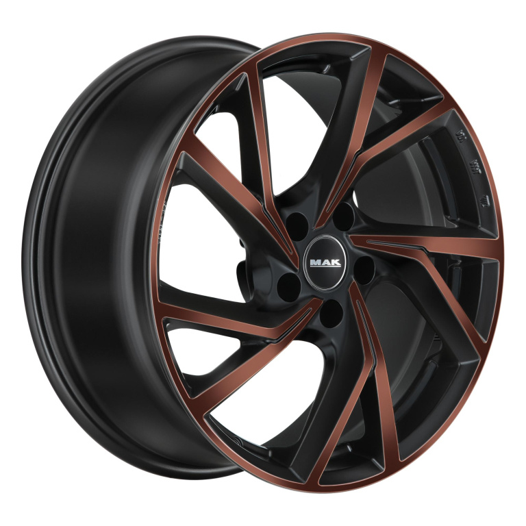 Janta aliaj MAK KASSEL BLACK &amp; BRONZE CB76 5/112 18X8 ET45