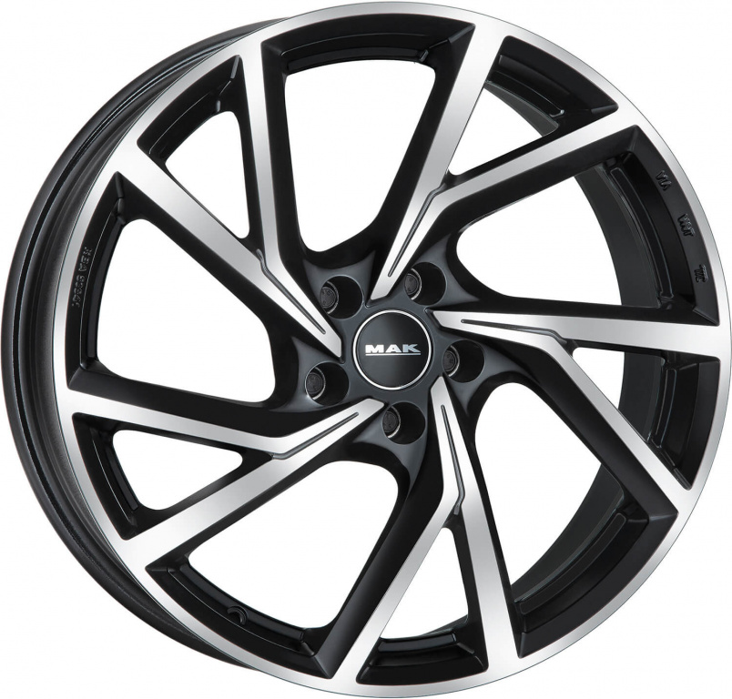 Janta aliaj MAK KASSEL BLACK MIRROR CB76 5/112 19X8 ET30