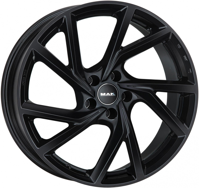 Janta aliaj MAK KASSEL GLOSS BLACK CB76 5/114.3 17X7 ET45