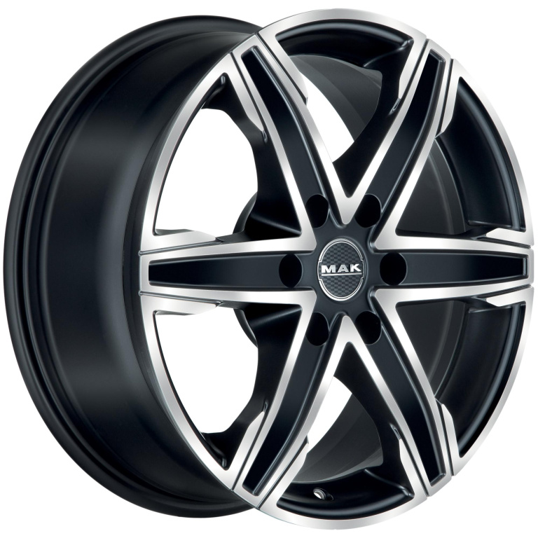 Janta aliaj MAK KING6 ICE BLACK CB106.1 6/139.7 16X6.5 ET20
