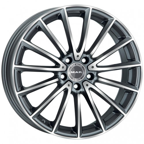 Janta aliaj MAK KOMET 8x18 5X112 ET33 GUN MET-MIRROR FACE