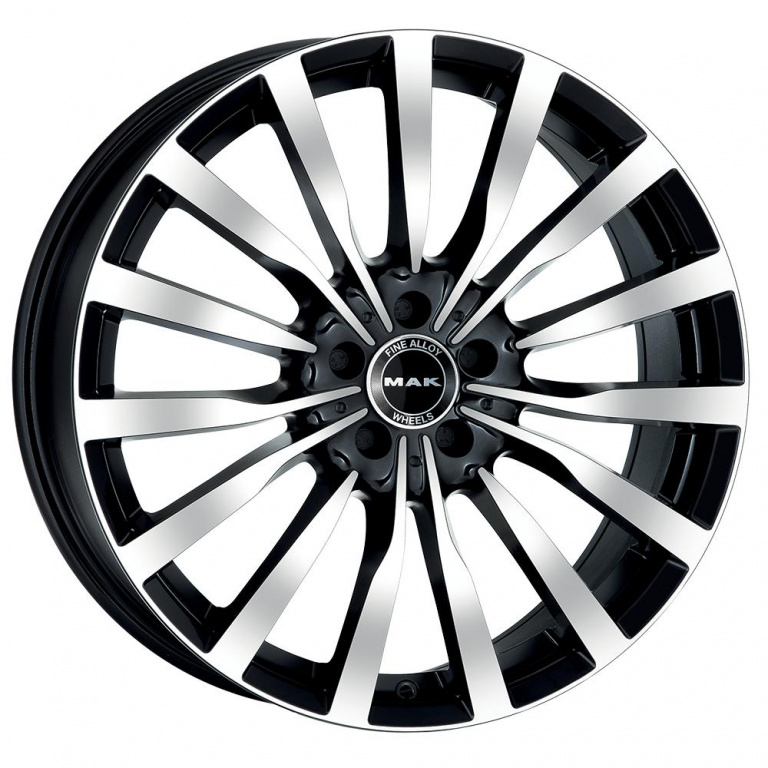 Janta aliaj MAK KRONE 8.5x19 5X130 ET52 BLACK MIRROR