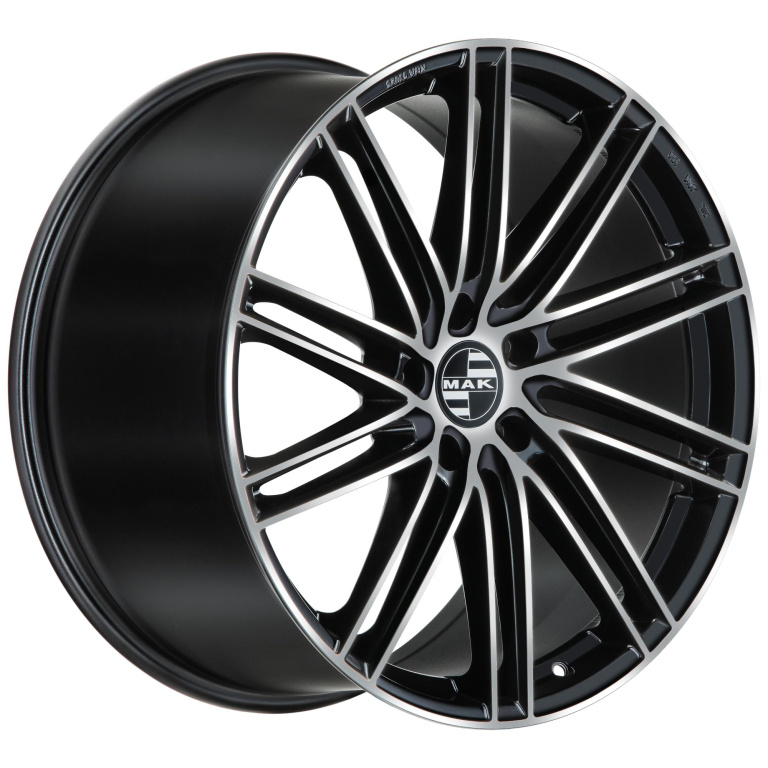 Janta aliaj MAK LEIPZIG 9.5x22 5X130 ET68 BLACK MIRROR