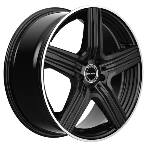 Janta aliaj MAK LEWIS GLOSS BLACK MIRROR RING CB66.6 5/112 19X8 ET33