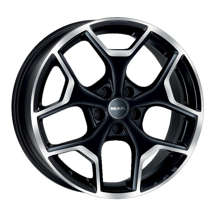 Janta aliaj MAK LIBERTY 7.5x17 5X110 ET39 BLACK MIRROR