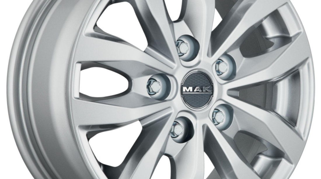 Janta aliaj MAK LOAD5 SILVER CB65.1 5/108 17X7 ET46