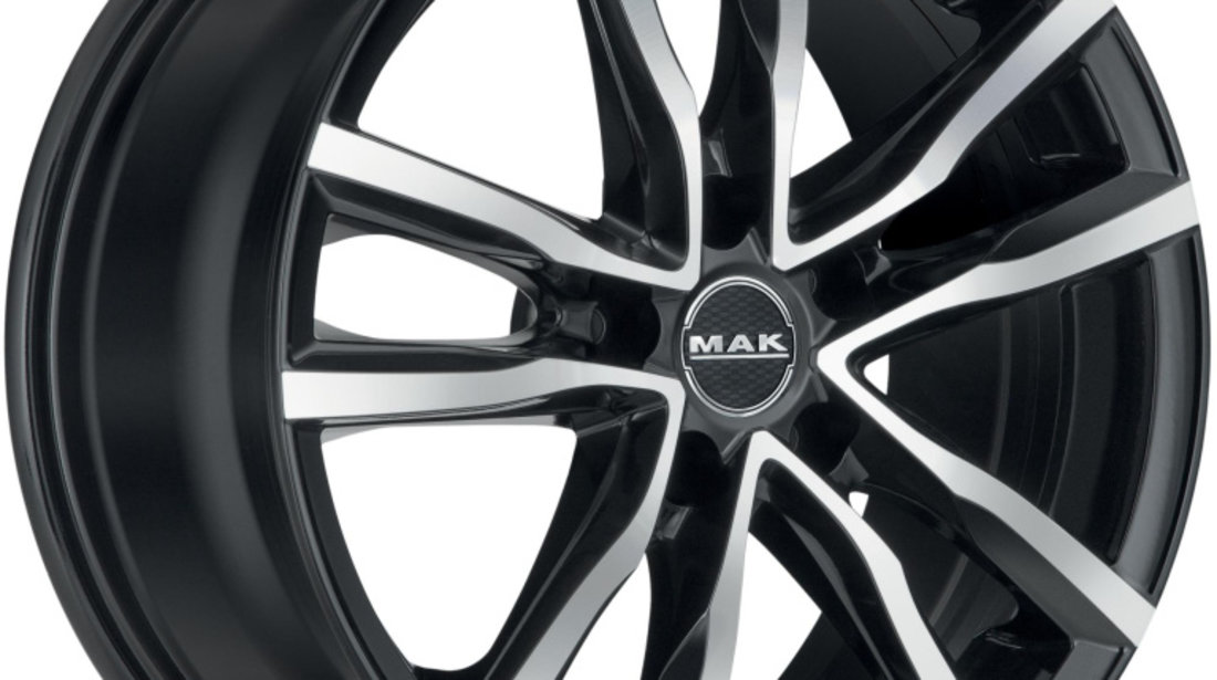 Janta aliaj MAK MILANO BLACK MIRROR CB65.1 5/110 17X8 ET40