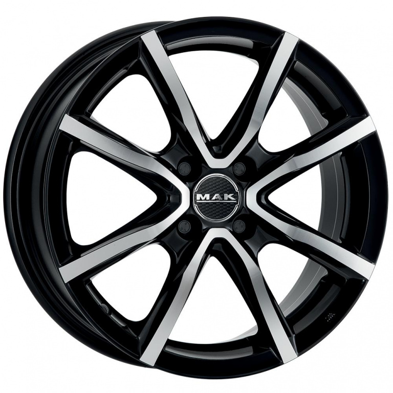 Janta aliaj MAK MILANO4 BLACK MIRROR CB60.1 4/100 15X5.5 ET42