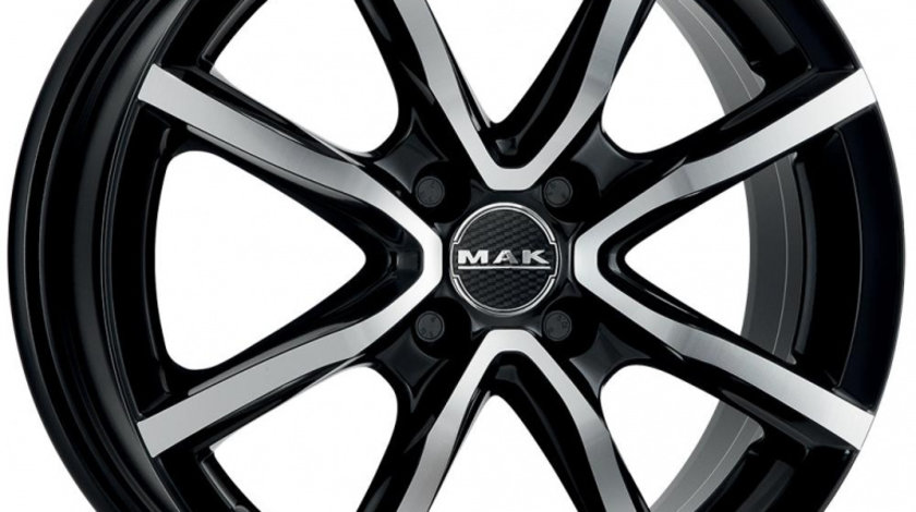 Janta aliaj MAK MILANO4 BLACK MIRROR CB65.1 4/108 16X6.5 ET25