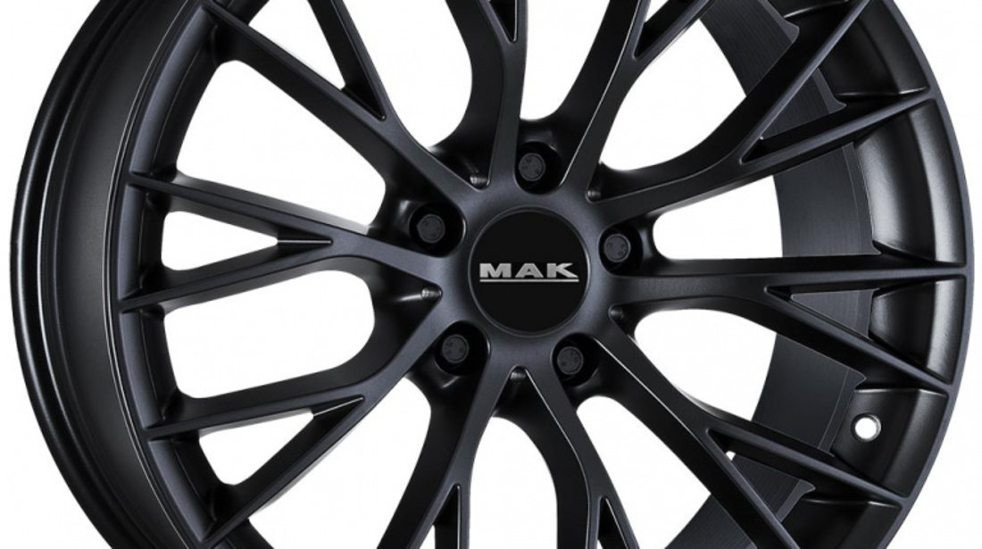 Janta aliaj MAK MUNCHEN MATT BLACK CB72.6 5/120 18X8 ET43