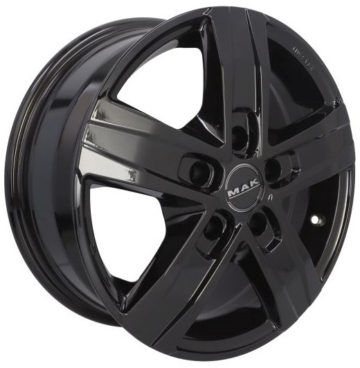 Janta Aliaj Mak Negru Lucios 6,5x16 F65605TGB50IGX