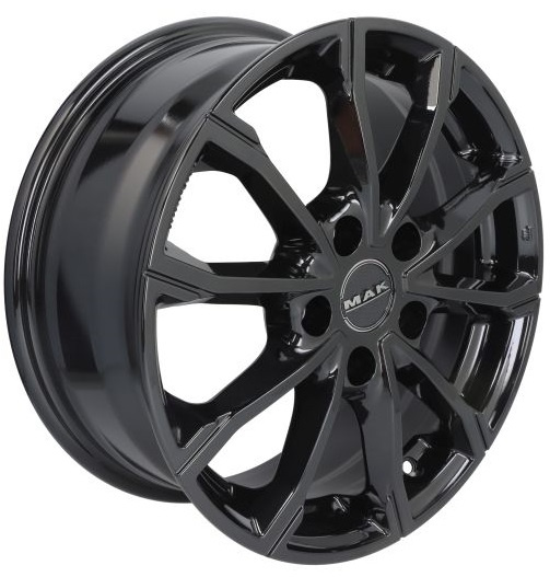 Janta Aliaj Mak Negru Lucios 6,5X16 F6560BRGB50FN4