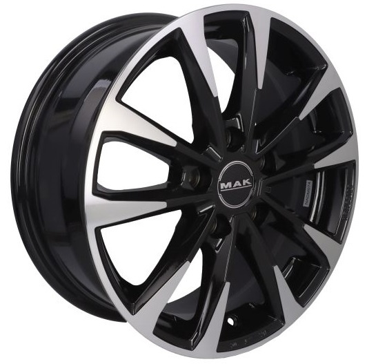 Janta Aliaj Mak Negru Oglinda 6,5x16 F6560MNBM50F4