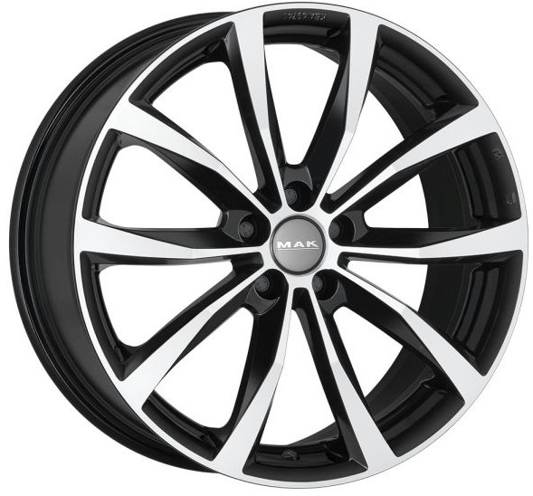 Janta Aliaj Mak Negru Oglinda 6,5X16 F6560WFBM35P
