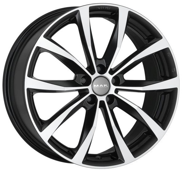 Janta Aliaj Mak Negru Oglinda 6,5x16 F6560WFBM39DF