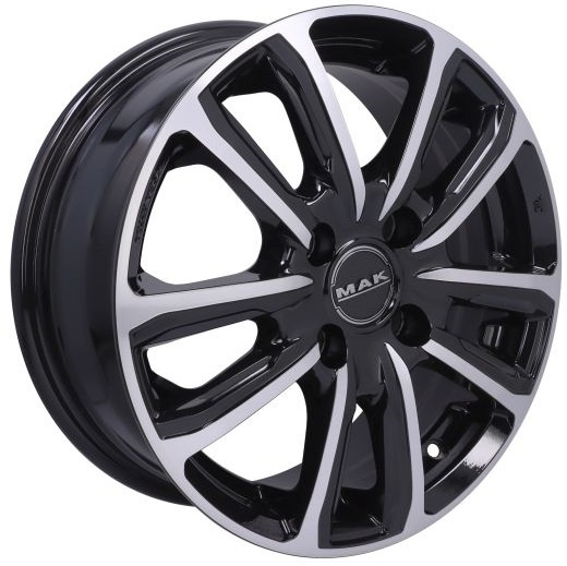 Janta Aliaj Mak Negru Oglinda 6x15 F6050MMBM45BD3
