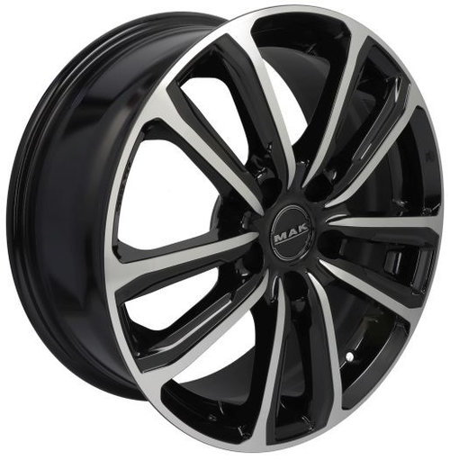 Janta Aliaj Mak Negru Oglinda 7x17 F7070MMBM40FF