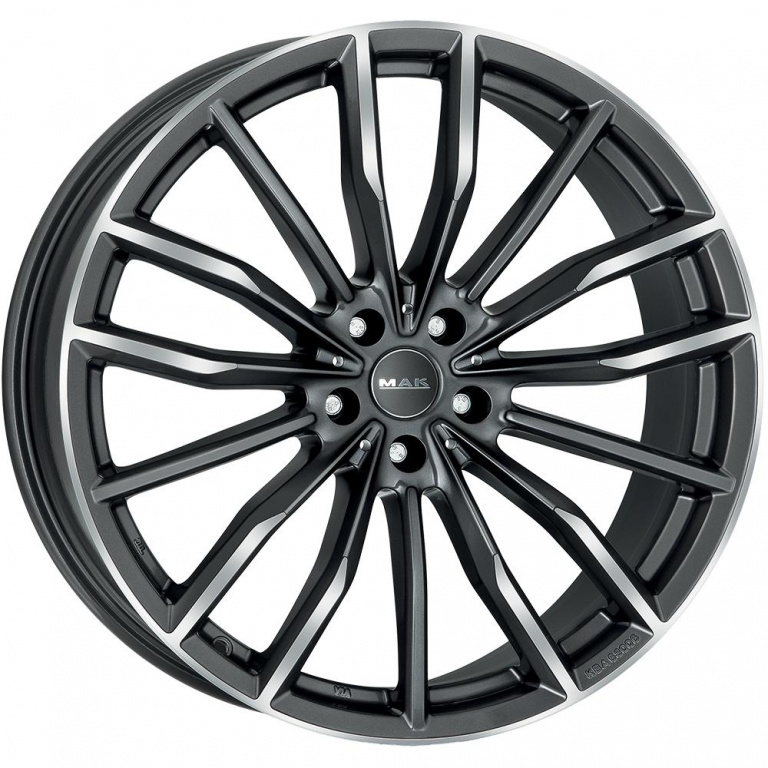 Janta aliaj MAK RAPP-D GUN MET-MIRROR FACE CB66.6 5/112 20X10.5 ET40