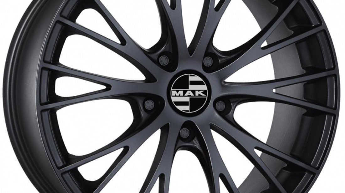 Janta aliaj MAK RENNEN MAT BLACK CB66.45 5/112 19X8.5 ET47.5