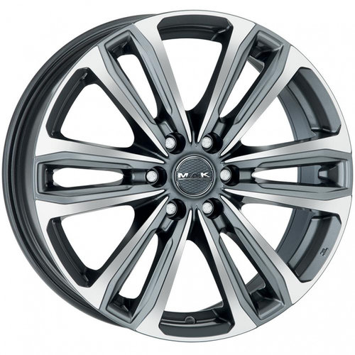 Janta aliaj MAK SAFARI6 GUN MET-MIRROR FACE CB93.1 6/139.7 17X7.5 ET50