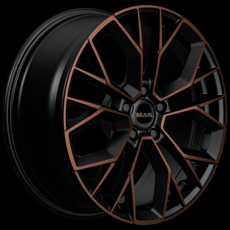 Janta aliaj MAK STILO 7.5x18 5X114 ET45 BLACK & BRONZE