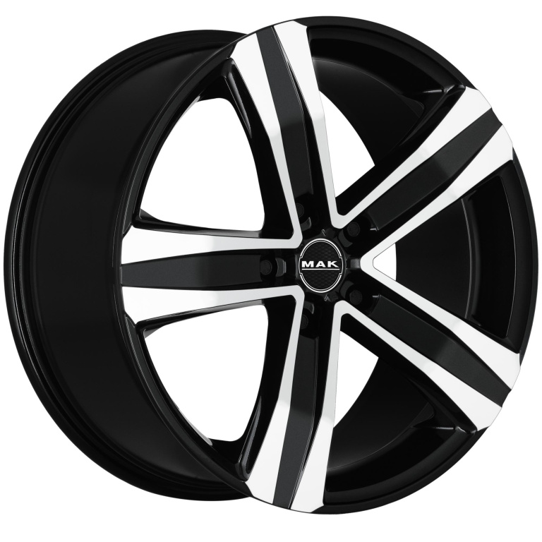 Janta aliaj MAK STONE 5 3 BLACK MIRROR CB65.1 5/160 16X6.5 ET60