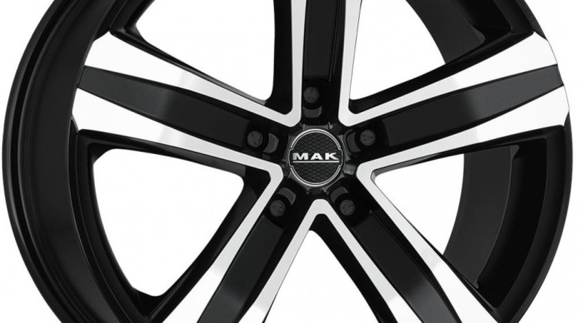 Janta aliaj MAK STONE 5 BLACK MIRROR CB84.1 5/130 18X7.5 ET43