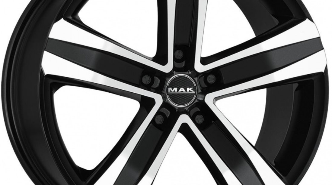 Janta aliaj MAK STONE5 BLACK MIRROR CB71.6 5/130 18X7.5 ET53