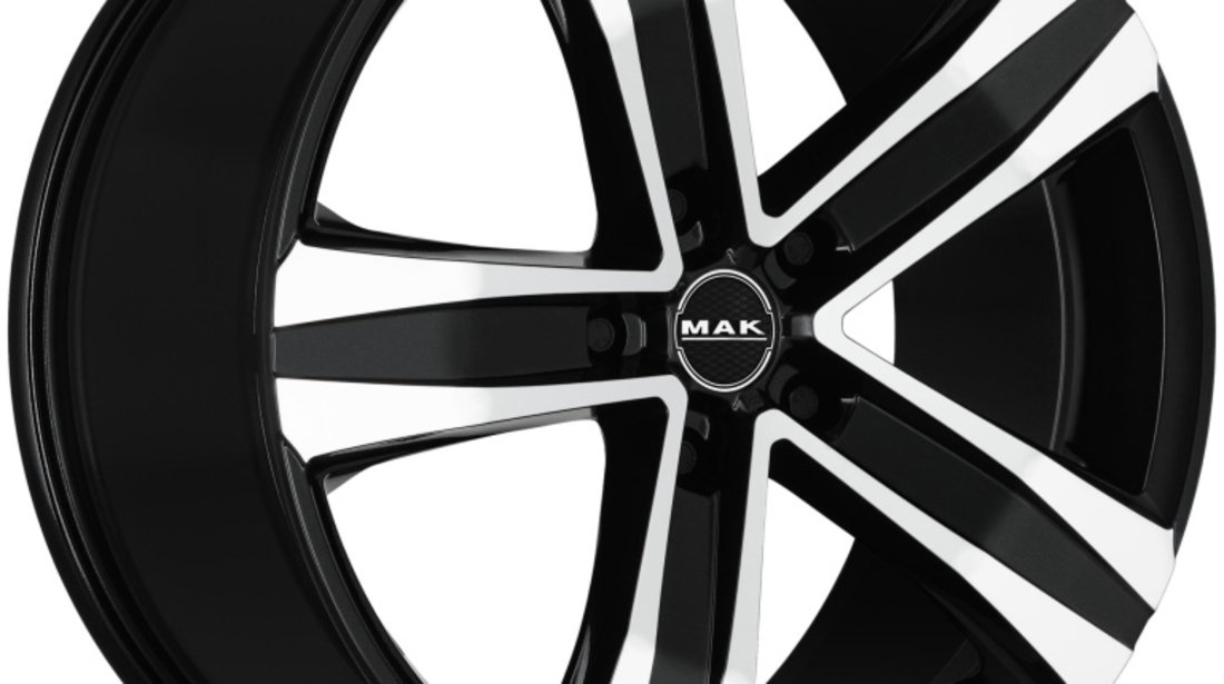 Janta aliaj MAK STONE5 BLACK MIRROR CB71.6 5/130 18X7.5 ET53