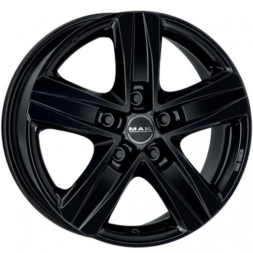 Janta aliaj MAK STONE5 GLOSS BLACK CB89.1 5/130 16X6.5 ET55