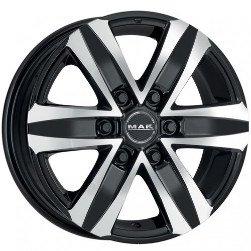 Janta aliaj MAK STONE6 W BLACK MIRROR CB106.1 6/139.7 16X6.5 ET20