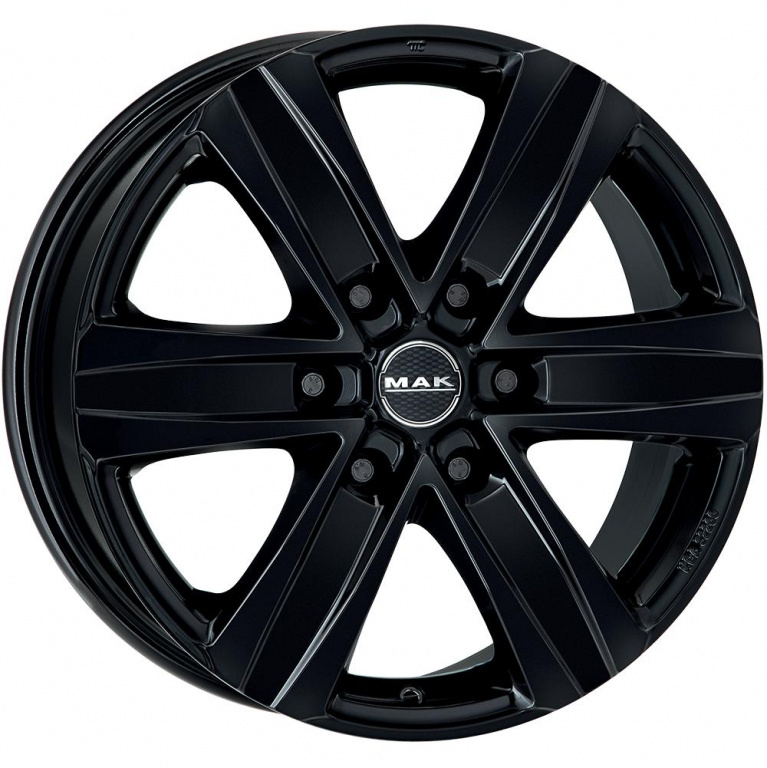 Janta aliaj MAK STONE6 W GLOSS BLACK CB67.1 6/139.7 17X7.5 ET46