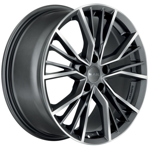 Janta aliaj MAK UNION 8.5x20 5X112 ET32 GUN MET-MIRROR FACE